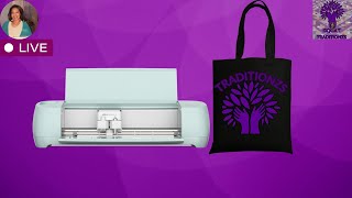 1ST TIME MAKING MERCH ON MY CRICUT  GIVEAWAY 💜💜💜9212024 diy art crafts gquattraditionzs [upl. by Martres]