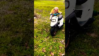 I tried a Yamaha Booster offroad test 🙂 explore shorts [upl. by Jenine978]