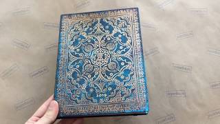 Paperblanks 2019 Azure Ultra Лазурь Ультра [upl. by Anihcak]