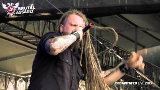 Brutal Assault 20  Decapitated live 2015 [upl. by Nirrak869]