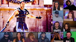 Gladiator  MOVIE REACTION MASHUP MOVIE REACTION [upl. by Efar751]