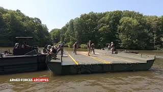 US Army Kentucky National Guards 2061st MultiRole Bridge Company [upl. by Noiram]