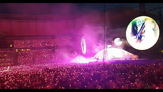 Coldplay  My Universe  Live Berlin 12072022  Amazing lights [upl. by Bolger204]