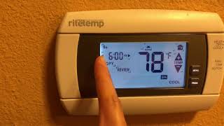 Ritetemp Thermostats GUIDE [upl. by Trev]