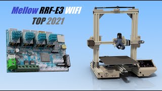 TOP 2021 Материнская плата Mellow FLY RRF E3 V10 Wifi 32 бит прошивка Reprap  TMC2209 UART [upl. by Mallina335]