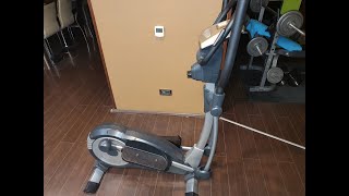 Kettler Crosstrainer elliptical bicycle review Model Kettler Basic Giro 507 [upl. by Nref]