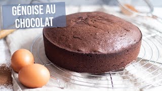 RECETTE  Génoise au chocolat [upl. by Turoff464]