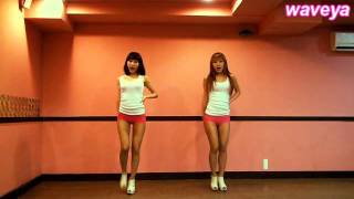 HyunA Bubble pop Dance Tutorial cover  Waveya Ari MiU [upl. by Flin]