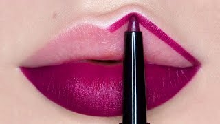 MELHORES TUTORIAIS DE BATOM  Lipstick Tutorial 2018 [upl. by Ymerrej]