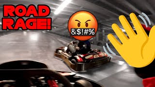 HE GOT MAD Did he overreact Road Rage at TeamSport Go Karting Sheffield [upl. by Nattirb]