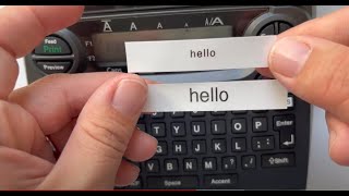 How to change Font Size Font Style and Font Type on your Brother PT1890 Ptouch Label Maker [upl. by Hopfinger799]