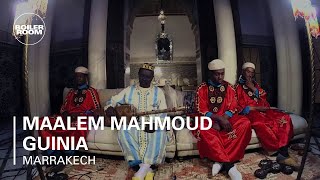 Maalem Mahmoud Guinia Boiler Room Marrakech Live Performance [upl. by Burra454]