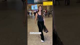 Kiara Advani snapped at Mumbai airport back from WAR 2 shoot with hrithikroshan amp jrntr ❤️ shorts [upl. by Iak324]