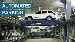 How Automated Parking Garages Work [upl. by Forester659]