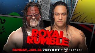 FULL MATCH  Kane vs Damian Priest WWE Royal Rumble 2021 [upl. by Schellens940]