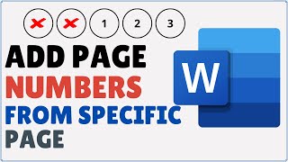 How to add or remove page numbers in Microsoft Word [upl. by Peter]