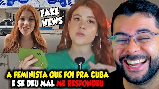 A F3MlNlTA QUE FOI PRA CUBA E SE DEU MAL ME RESPONDEU KKKKKKK [upl. by Menard]