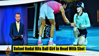 Novak Djokovic very apologetic after hitting ball girl [upl. by Haduhey]