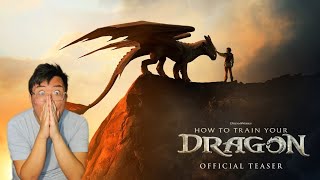 THE HTTYD REMAKE LOOKS GREAT TRAILER REACTION [upl. by Zeke]