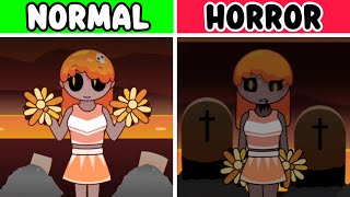 Incredibox WARM LIKE FIRE vs HOT LIKE LAVA New Horror  Normal vs Horror Version New Mod [upl. by Gorski]