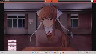 ddlc monika after story mod [upl. by Ahnavas]