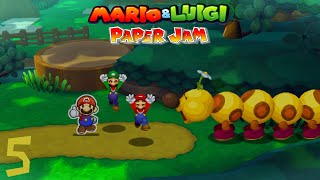 Mario amp Luigi Paper Jam Part 5  Wiggler Room [upl. by Slayton]