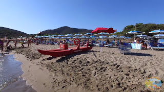 Camping Village Baia Azzurra Club a Castiglione della Pescaia in Toscana  Video Drone [upl. by Freud583]