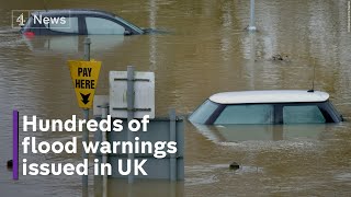 Weather chaos More than 1000 UK homes flooded [upl. by Garey]