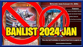 New YuGiOh Banlist 2024 TCG Reaction and Thoughts [upl. by Odnolor577]