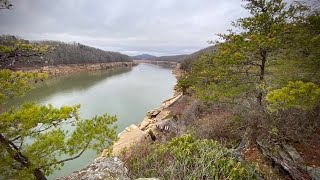 Long Point Overlook Trail at Summersville Lake WV [upl. by Margarita]