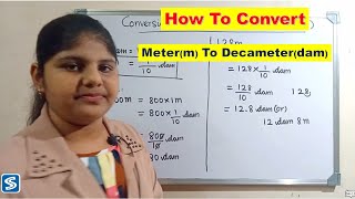 Conversion of meter to decameter  meter to decameter  How to Convert Meter to Decameter  m to dam [upl. by Sakiv]