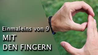 Einmaleins von 9 MIT DEN FINGERN [upl. by Valera]