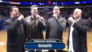 ACOUSTIX National Anthem in DallasA rare EVENT [upl. by Kushner]