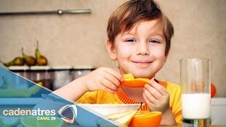 ¿Algunos alimentos producen hiperactividad en niños [upl. by Gurney]