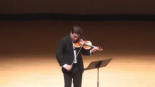 Giora Schmidt  World Premiere of Liszt Piano Sonata in B minor for Solo Violin [upl. by Lingwood286]