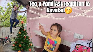 Yami No Espero Mas y Mando a Teo a Poner mas de 4 mil Luces al rededor De toda su Casita😱Veanlo [upl. by Saitam120]