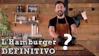 Come fare i migliori HAMBURGER fatti in casa  Vi svelo il mio mix di carne preferito [upl. by Toft]