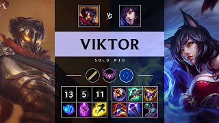 Viktor Mid vs Ahri Rampage  EUW Master Patch 1420 [upl. by Paterson]