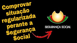 Como emitir Comprovativo de inscrição e situação regularizada perante a Segurança Social [upl. by Iruj]