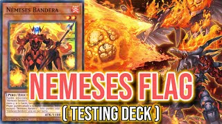 YGOPRO  Nemeses Flag  Volcanic Nemeses Jun2023  Testing Deck [upl. by Jola]