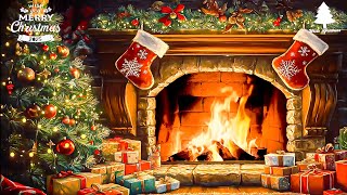 Top Christmas Songs All Time Classic Christmas Song Old Christmas Songs Holiday hits Fireplace 🔥 [upl. by Assirehs]