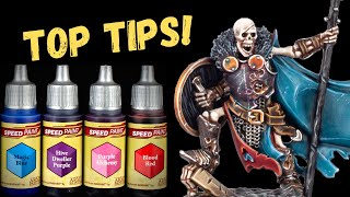 10 Tips for using Army Painter Speed Paints you need to know [upl. by Sothena18]