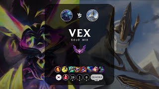 Vex Mid vs Galio  KR Master Patch 148 [upl. by Kynan157]