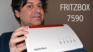 FritzBox 7590 lunboxing [upl. by Alys]