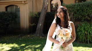 Padmini and Matthew Vintners Resort Santa Rosa CA Wedding [upl. by Llemert632]