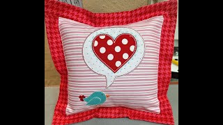 A Little Birdie Told Me Bench Buddy Pillow February 7 2024 [upl. by Ellehcsar]