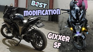 best modified gixxer sf 150  Gixxer modified bike  Suzuki Gixxer sf modified  2024 [upl. by Dorian226]