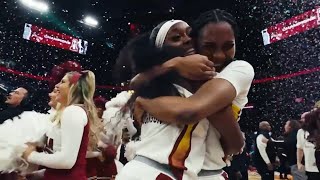 Cinematic recap South Carolina wins 2024 NCAA womens basketball title 🎬 [upl. by Animahs]