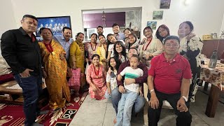 Shrestha Families Dassai ko Tika [upl. by Ilahsiav]