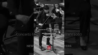 NYCP Bach  Concerto for Oboe and Violin 3 Allegro [upl. by Tail]